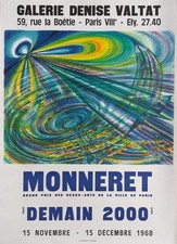 Jean MONNERET - Poster Affiche