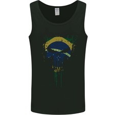 Débardeur Pour Hommes De Musculation Au Brésil Avec Crâne