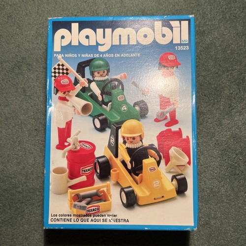 Playmobil kart 80s building - go,