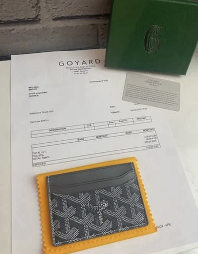 Portes cartes goyard noir - goyard,