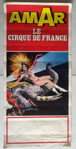 Affiche cirque amar - ,