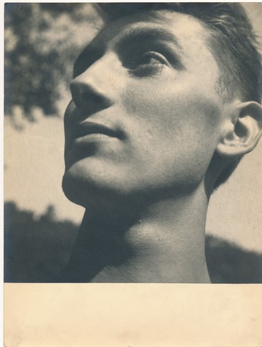 Portrait homme 1940 photo - 1940,