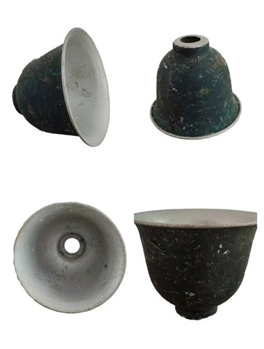 Abat jour aluminium ancien - abat,