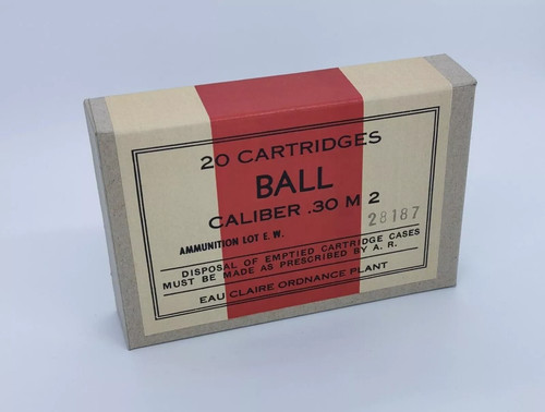 Repro boite munitions 30 - munitions, .30