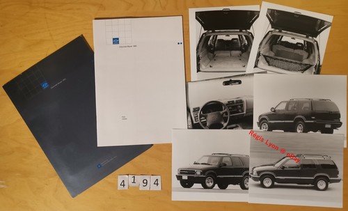 Chevrolet blazer dossier - blazer,