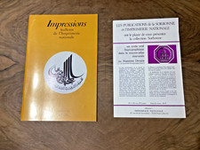 Typographie Orientale et calligraphie islamique. Impression Imprimerie Nationale