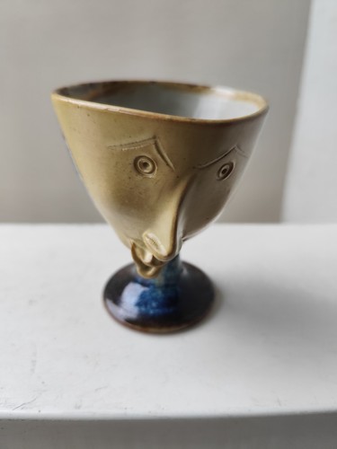 Verre calice grès - calice, moulé