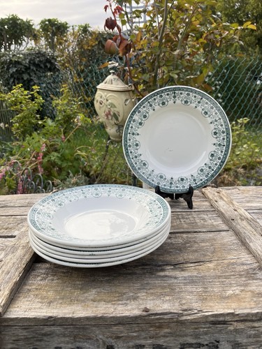 Assiettes creuses moulin - 7,