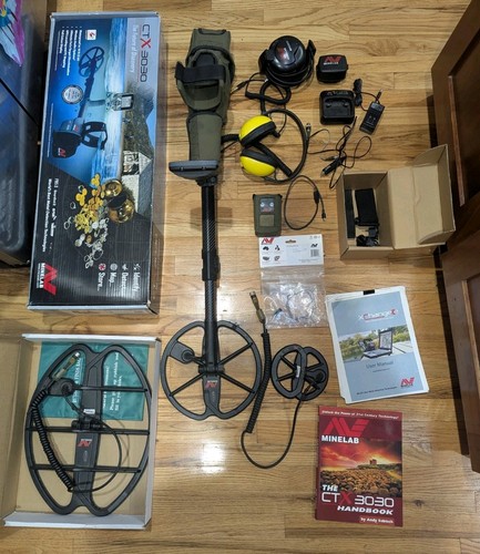 Gently used minelab ctx - used,