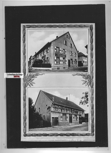Plaque verre photo - , ancienne