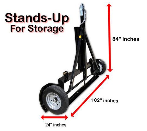 Stand car tow dolly - car,