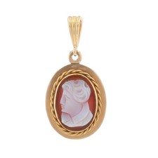 Jaune réunis agate vintage - or,