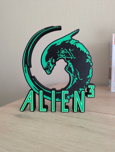 Alien logo support - 3d,