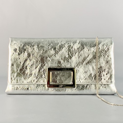 Roger vivier pochette cuir - roger, en