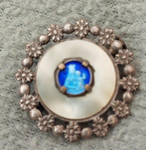 Ancienne broche religieuse - ancienne,