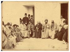 Qajar elite, gathering of men