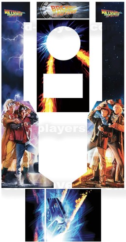 Stickers retour vers futur - stickers,