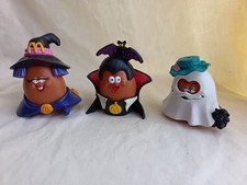 3 JOUETS NUGGETS HALLOWEEN McDONALD'S HAPPY MEAL 1992