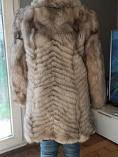 Manteau de fourrure, renard bleu