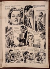 Original art planche originale magazine RIEN QUE TOI par Naro BARBATO 129/2