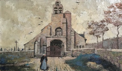 Tableau hst sortie - -, eglise