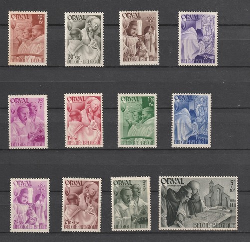 Belgique série de timbres - série,