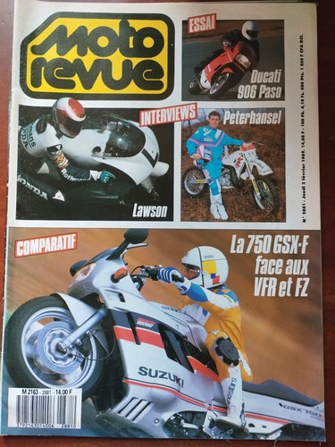 Moto revue 1989 essai - moto,