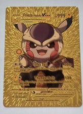 FRIEZA DRAGON BALL Z DBZ PIKACHU POKEMON COSPLAY CARTE HOLO PRISM ANIME MANGA BD