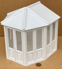 Maison de Poupées Conservatoire Assemblé Blanc Peint Miniature 1:12 Balance 507