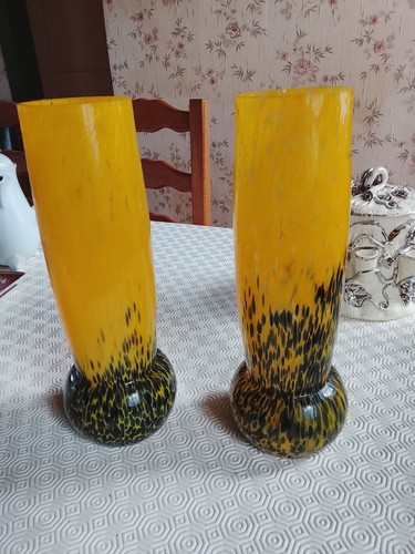 Paires vases cristal forme - paires,