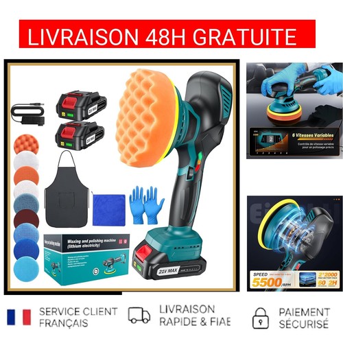Polisseuse voiture sans fil - voiture,
