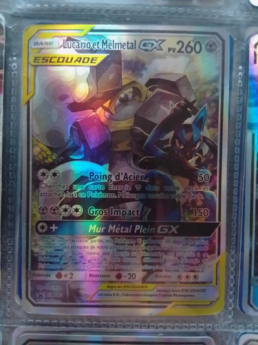 Lucario melmetal escouade - melmetal, gx