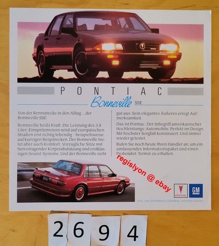 Pontiac bonneville sse - pontiac,