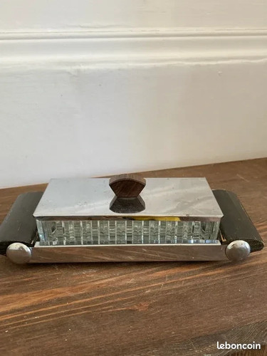 Beurrier verre moulé bois - beurrier,