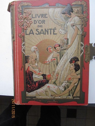 Livre la santé - d'or,