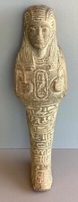 Rare Oushebti Shaouabti Serviteur Terre Cuite inscrit hiéroglyphes Art Egyptien
