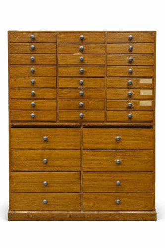 Meuble horloger boite de - boite,