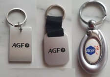 PORTE CLE porte-clé métal AGF au choix neuf collection pour collectionneur