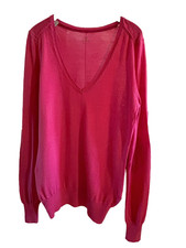 KOOKAI pull fin col v rose