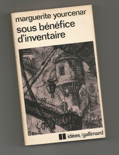 Sous bénéfice inventaire - bénéfice, d'inventaire