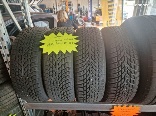 Roues montées pneus neiges - pneus,