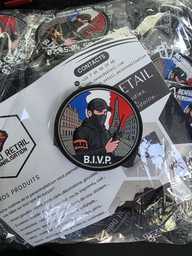 écusson patch police v - Écusson, b.i.v.p