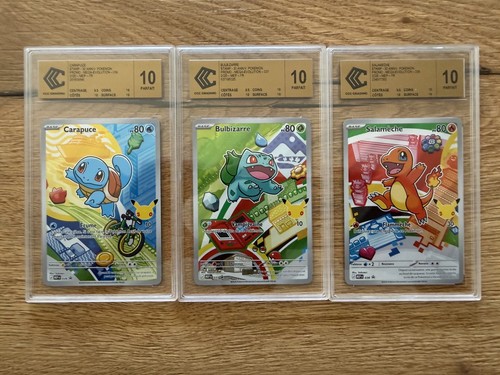 Carte pokémon gradée ccc - ccc, 10