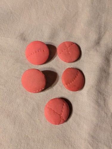 Lot boutons rose de - de, 5
