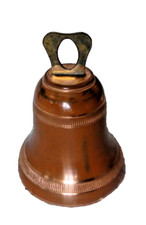 Ancienne cloche en cuivre Villedieu  pour accrocher collier mouton chèvre  N54