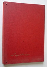 Parapheur pour signature toile