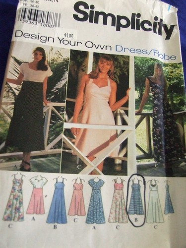 Uncut simplicity 9600 womens - uncut,