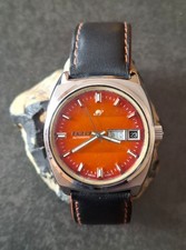 Montre Suisse Enicar automatic "Océan Pearl" Day date - années 70