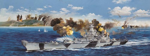 Uss iowa trumpeter 1 200 - uss, 1/200