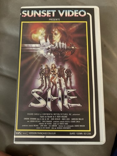 Rare vhs she - rare,